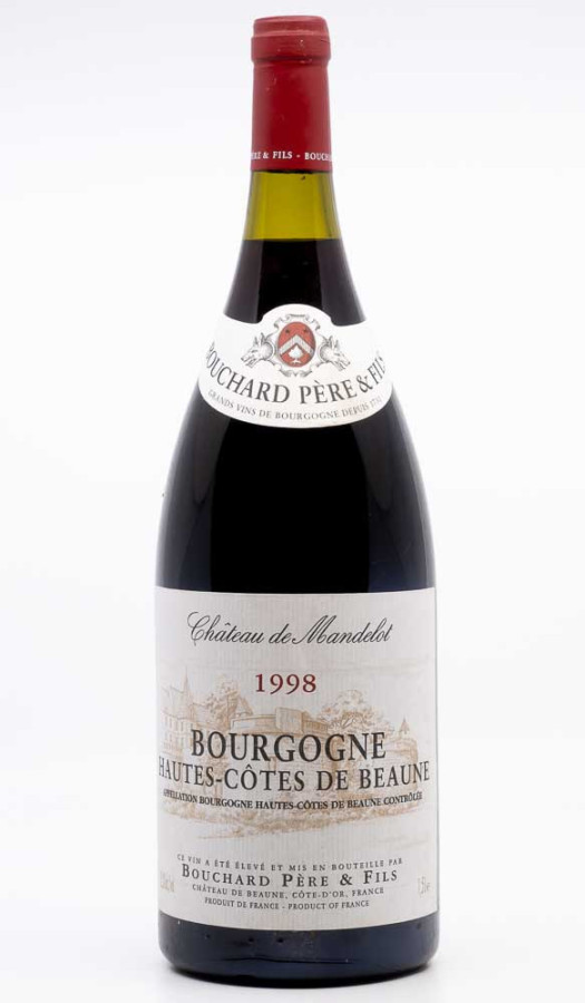 BOUCHARD PERE ET FILS - Bourgogne Hautes Côtes de Beaune 1998 Magnum red, wine village from hautes côtes de beaune BOUCHARD PERE ET FILS - Bourgogne Hautes Côtes de Beaune 1998 Magnum red, wine village from hautes côtes de beaune