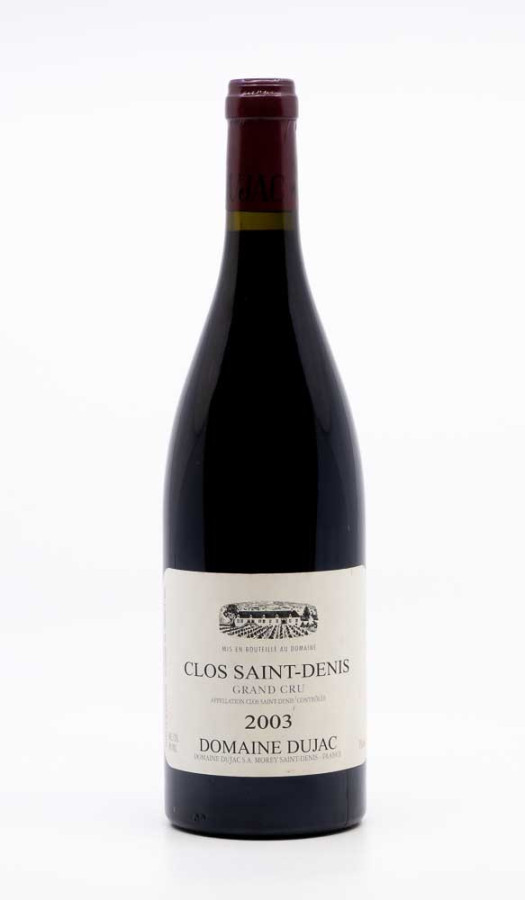 DUJAC - Clos Saint Denis Grand Cru 2003 red, wine grand cru from clos saint denis