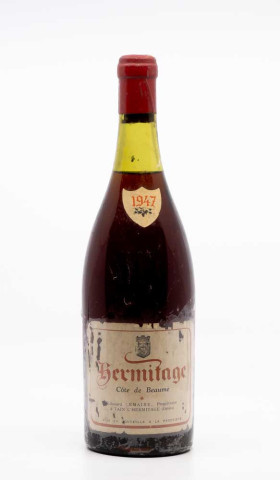 LEMAIRE EDOUARD - Hermitage 1947 rouge, vin  de hermitage