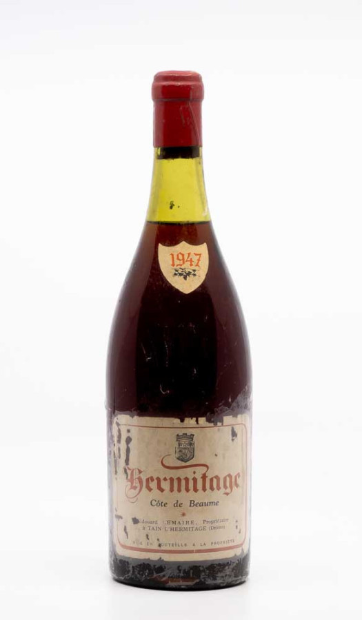 LEMAIRE EDOUARD - Hermitage 1947 rouge, vin  de hermitage