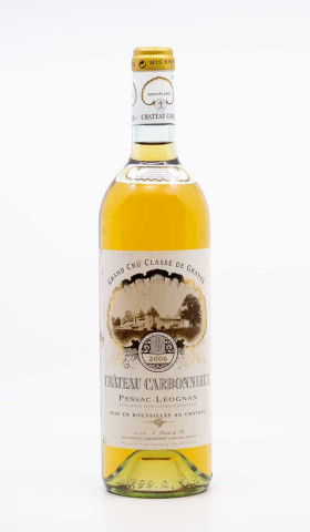 CHÂTEAU CARBONNIEUX - Pessac Léognan Blanc 2006 white, wine from pessac léognan