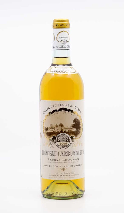 CHÂTEAU CARBONNIEUX - Pessac Léognan Blanc 2006 white, wine from pessac léognan CHÂTEAU CARBONNIEUX - Pessac Léognan Blanc 2006 white, wine from pessac léognan