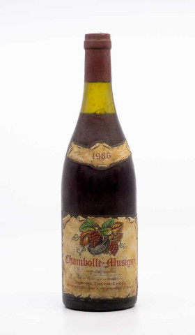 CHEVAUX NOEL BERNARD - Chambolle Musigny 1986 rouge, vin village de chambolle musigny