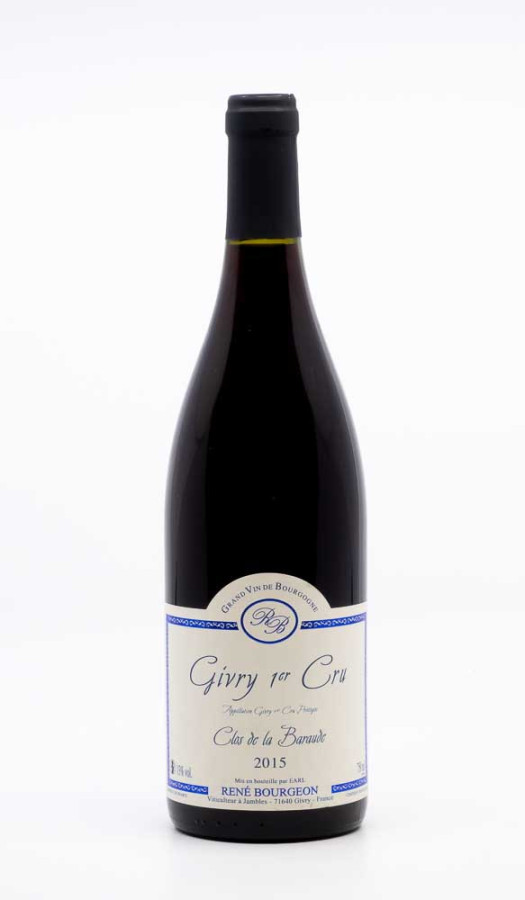 BOURGEON RENE - Givry 1er Cru Clos de la Baraude 2015