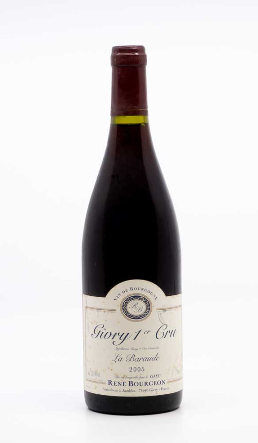 BOURGEON RENE - Givry 1er Cru La Baraude 2005