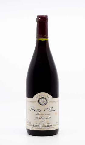 BOURGEON RENE - Givry 1er Cru La Baraude 2007