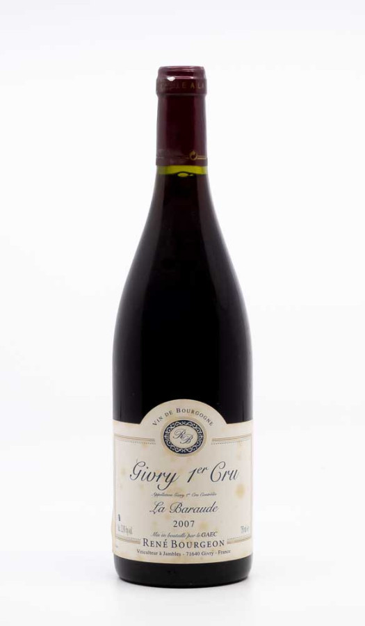 BOURGEON RENE - Givry 1er Cru La Baraude 2007