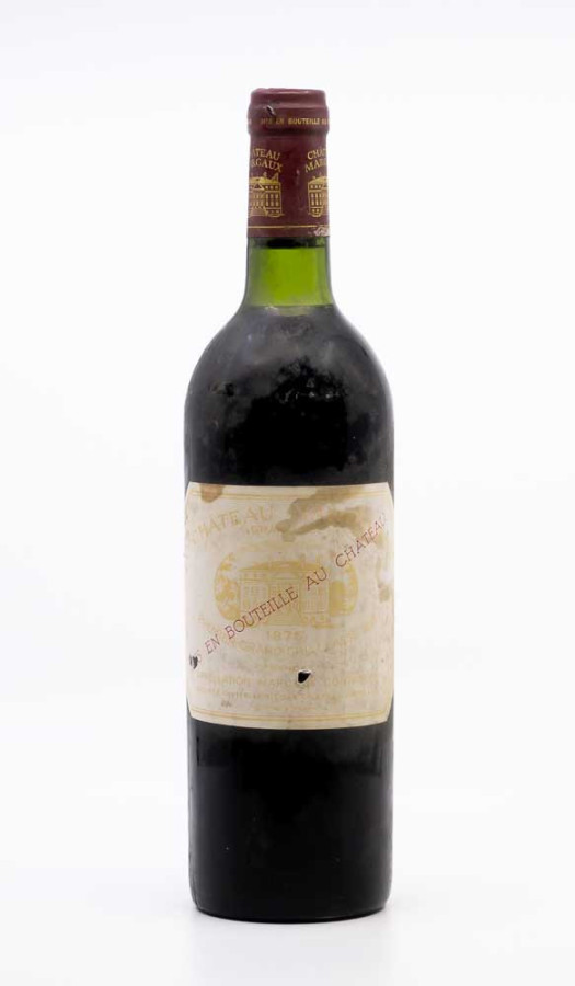CHÂTEAU MARGAUX - Margaux 1975 rouge, vin de margaux CHÂTEAU MARGAUX - Margaux 1975 rouge, vin de margaux