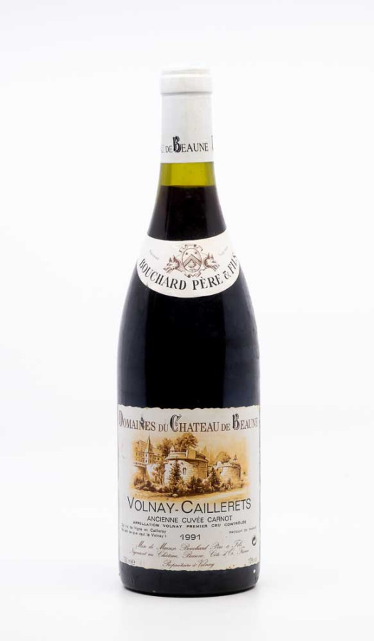 BOUCHARD PERE ET FILS - Volnay 1er Cru Caillerets Ancienne Cuvée Carnot 1991 rouge, vin 1er cru de volnay 1er cru