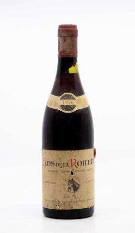 CLOS DE LA ROILETTE - Fleurie 1976 rouge, vin  de fleurie