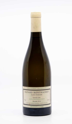POIRIER MAXENCE - Batard Montrachet Clos Poirier Grand Cru 2014 blanc, vin grand cru de batard montrachet
