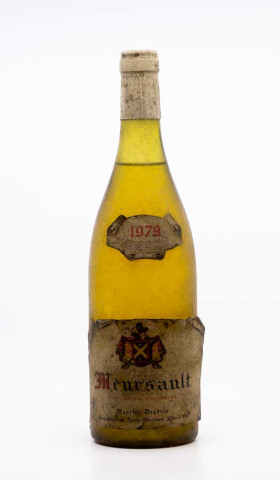 DESBOIS MAURICE - Meursault 1979 blanc, vin village de meursault