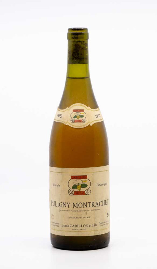 CARILLON LOUIS - Puligny Montrachet 1992 blanc, vin village de puligny montrachet