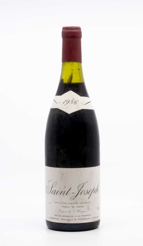 GRIPPAT - Saint Joseph Vignes de L'Hospice 1986 rouge, vin  de saint joseph