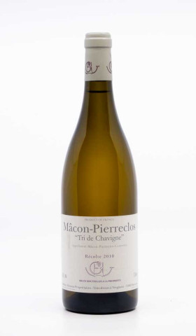 GUFFENS HEYNEN - Mâcon-Pierreclos Tri de Chavigne 2010 blanc, vin village de macon