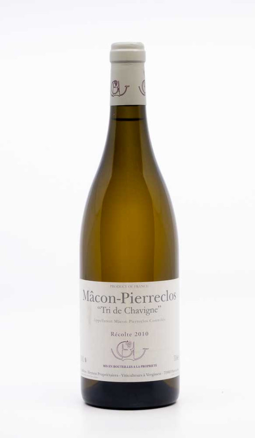GUFFENS HEYNEN - Mâcon-Pierreclos Tri de Chavigne 2010 blanc, vin village de macon GUFFENS HEYNEN - Mâcon-Pierreclos Tri de Chavigne 2010 blanc, vin village de macon