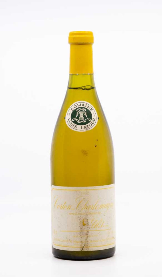 LATOUR LOUIS - Corton Charlemagne Grand Cru 1989 blanc, vin grand cru de corton charlemagne