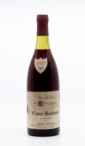 SIRUGUE ROBERT - Vosne Romanée 1982