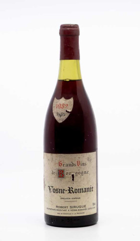 SIRUGUE ROBERT - Vosne Romanée 1982
