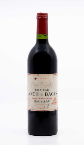 CHÂTEAU LYNCH BAGES - Pauillac 1993 rouge, vin  de pauillac