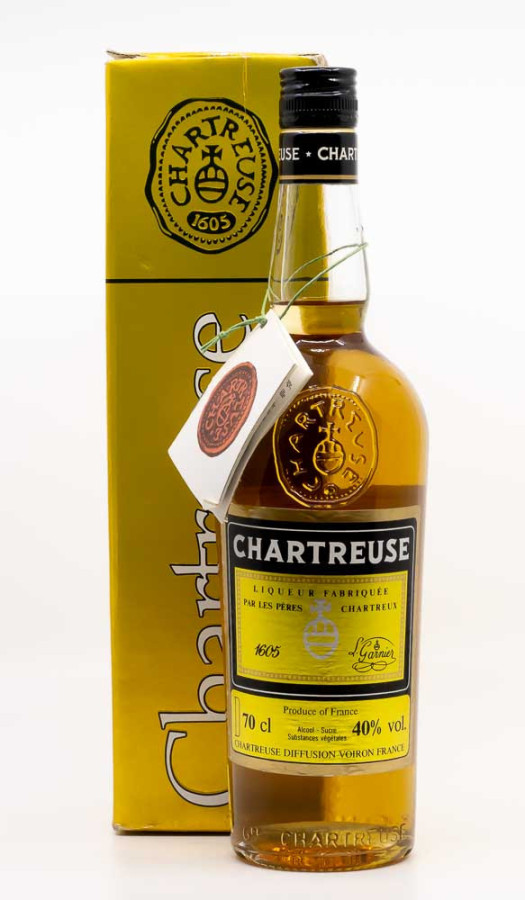PERES CHARTREUX - Chartreuse Voiron Jaune 1982-1989