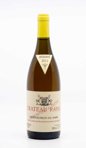 CHÂTEAU RAYAS - Châteauneuf du Pape blanc 2012