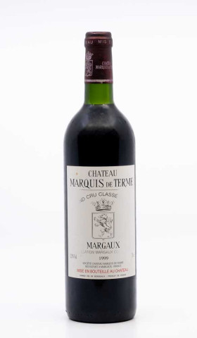 CHÂTEAU MARQUIS DE TERME - Margaux 1999