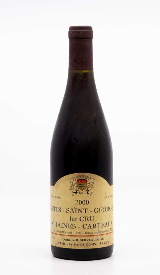 SERVEAU - Nuits Saint Georges 1er Cru Chaine Carteaux 2000 SERVEAU - Nuits Saint Georges 1er Cru Chaine Carteaux 2000