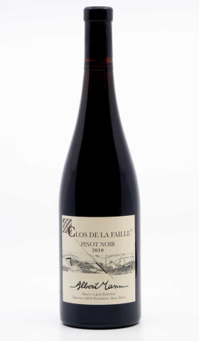 MANN ALBERT - Pinot Noir Clos de la Faille 2010