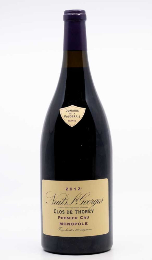 DOMAINE DE LA VOUGERAIE - Nuits Saint Georges 1er Cru Clos de Thorey 2012 Magnum