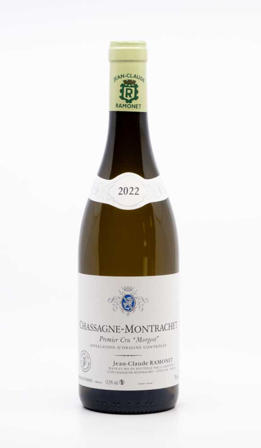RAMONET JEAN CLAUDE - Chassagne Montrachet 1er Cru Morgeot 2022 blanc, vin 1er cru de chassagne montrachet 1er cru