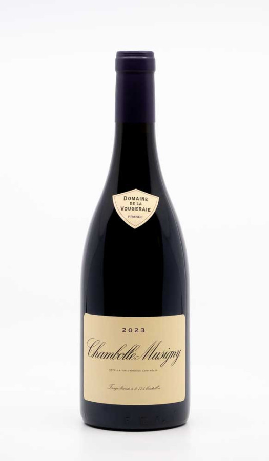 DOMAINE DE LA VOUGERAIE - Chambolle Musigny 2023 rouge, vin village de chambolle musigny