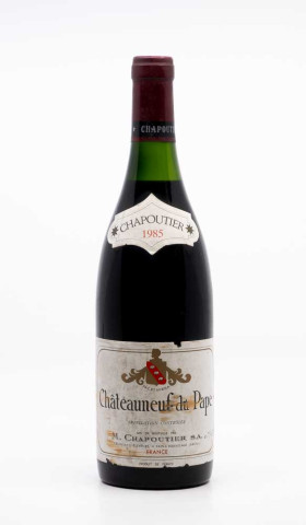 CHAPOUTIER - Châteauneuf du Pape 1985