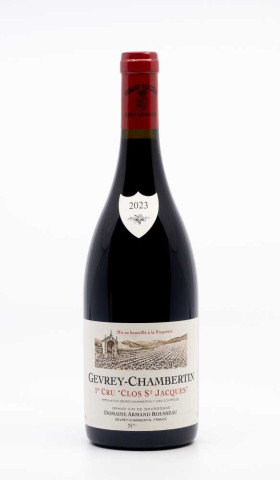 ROUSSEAU ARMAND - Gevrey Chambertin 1er Cru Clos Saint Jacques 2023 rouge, vin 1er cru de gevrey chambertin 1er cru
