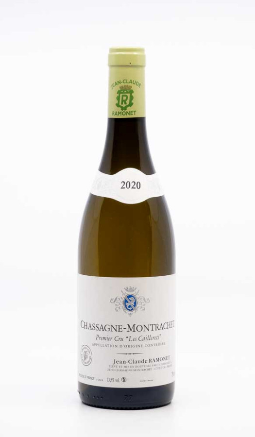 RAMONET JEAN CLAUDE - Chassagne Montrachet 1er Cru les Caillerets 2020 blanc, vin 1er cru de chassagne montrachet 1er