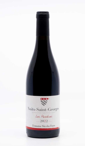 FAURE NICOLAS - Nuits Saint Georges aux Herbues 2022 rouge, vin village de nuits saint georges