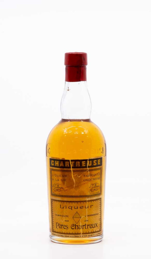 PERES CHARTREUX - Chartreuse Tarragone Jaune El Licor Cumbre 1951-1959