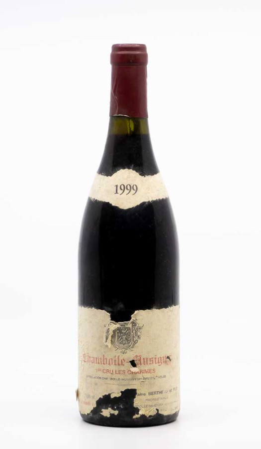 BERTHEAU - Chambolle Musigny 1er Cru Charmes 1999