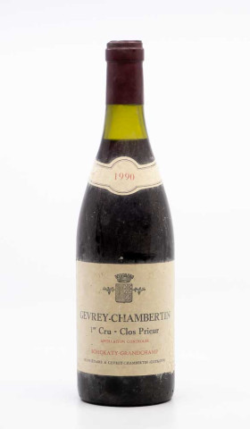 SOROKATY GRANDCHAMP - Gevrey Chambertin 1er Cru Clos Prieur 1990
