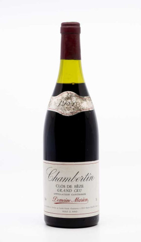MARION - Chambertin Clos de Bèze Grand Cru 1987