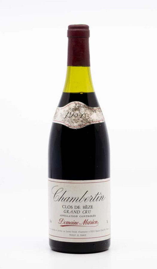 MARION - Chambertin Clos de Bèze Grand Cru 1987