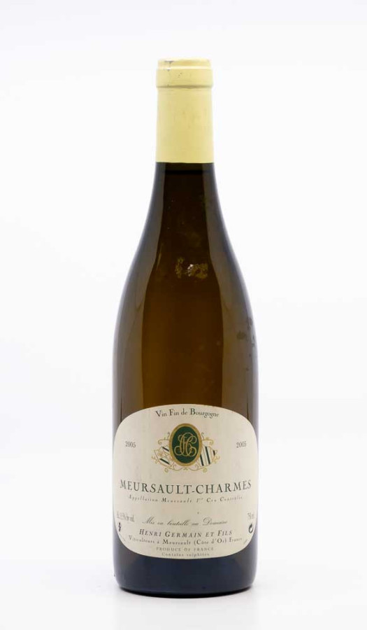 GERMAIN HENRI - Meursault 1er Cru les Charmes 2005 white, wine 1er cru from meursault 1er cru