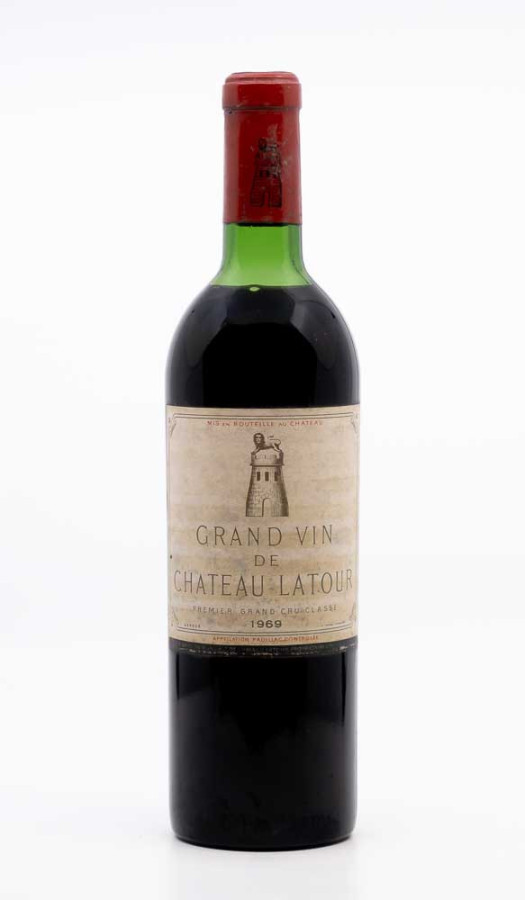 CHÂTEAU LATOUR - Pauillac 1969 red, wine  from pauillac