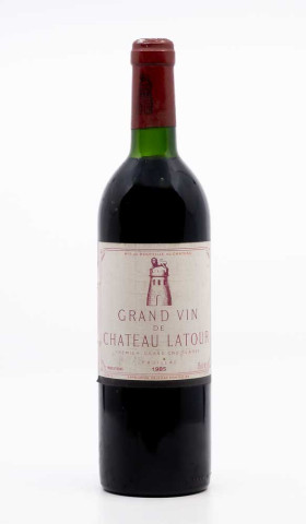CHÂTEAU LATOUR - Pauillac 1985 rouge, vin  de pauillac