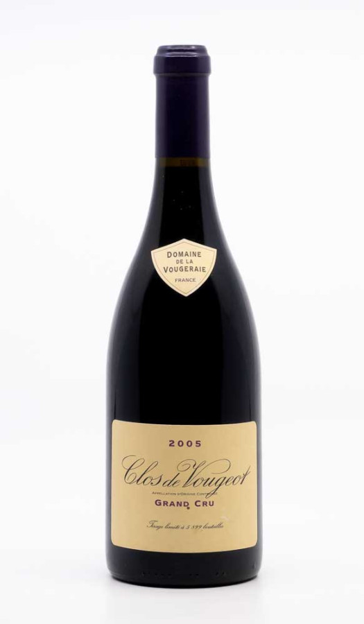 DOMAINE DE LA VOUGERAIE - Clos Vougeot Grand Cru 2005 red - grand cru Wine from clos vougeot | RP Fines Wines