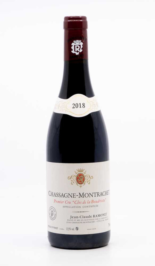 RAMONET JEAN CLAUDE - Chassagne Montrachet 1er Cru Clos de la Boudriotte rouge 2018