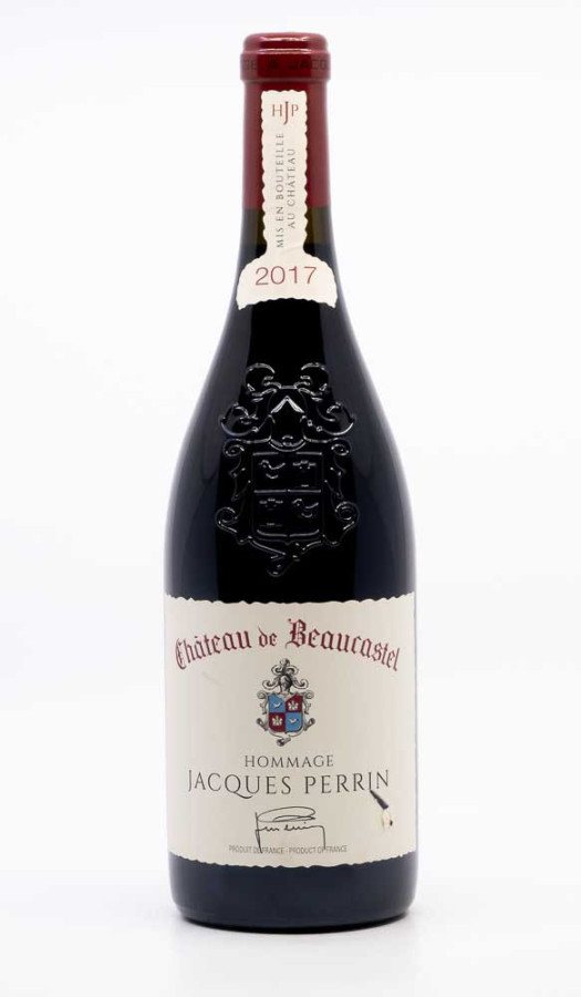 CHÂTEAU DE BEAUCASTEL - Châteauneuf du Pape Hommage à Jacques Perrin 2017