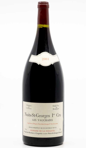 DOMAINE DE LA POULETTE - Nuits Saint Georges 1er Cru Vaucrains