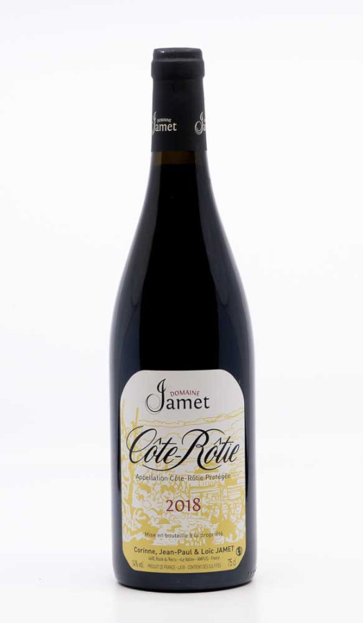 JAMET - Côte Rôtie 2018 rouge, vin  de côte rôtie