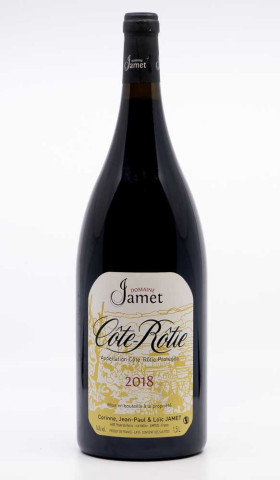 JAMET - Côte Rôtie 2018 Magnum rouge, vin  de côte rôtie